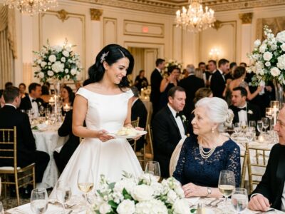 Al matrimonio di mio figlio, mia nuora ha sorriso, lui…