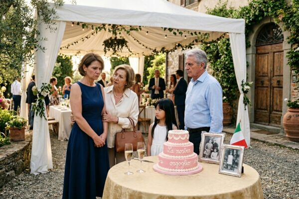 I miei genitori ci hanno invitato a una festa di laurea per “o…