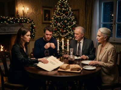 Min forlovedes forældre troede, jeg var fattig og genert – så gav de mig en kontrakt til jul, og i det øjeblik jeg stillede ét spørgsmål, blev Daniel bleg.