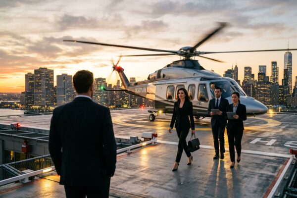 “Flyv denne helikopter, og jeg gifter mig med dig,” sagde administrerende direktør og grinede ad pedellen foran hele sit tagteam. Liam Walker grinede ikke tilbage.