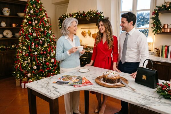 “Tutta la tua famiglia trascorrerà il Natale qui. È…”