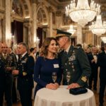 Nove anni dopo che il mio fidanzato scelse la figlia del suo capo la notte prima del nostro matrimonio… mi vide a un ballo militare e scoprì che la donna tranquilla che ricordava era diventata qualcuno che tutti nella sala rispettavano