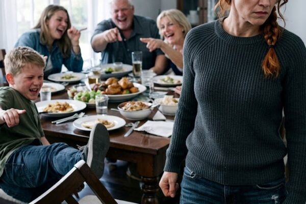 Durante il pranzo della domenica, mio ​​nipote mi ha detto: “I domestici non si siedono con noi”, e mia sorella si è messa a ridere.